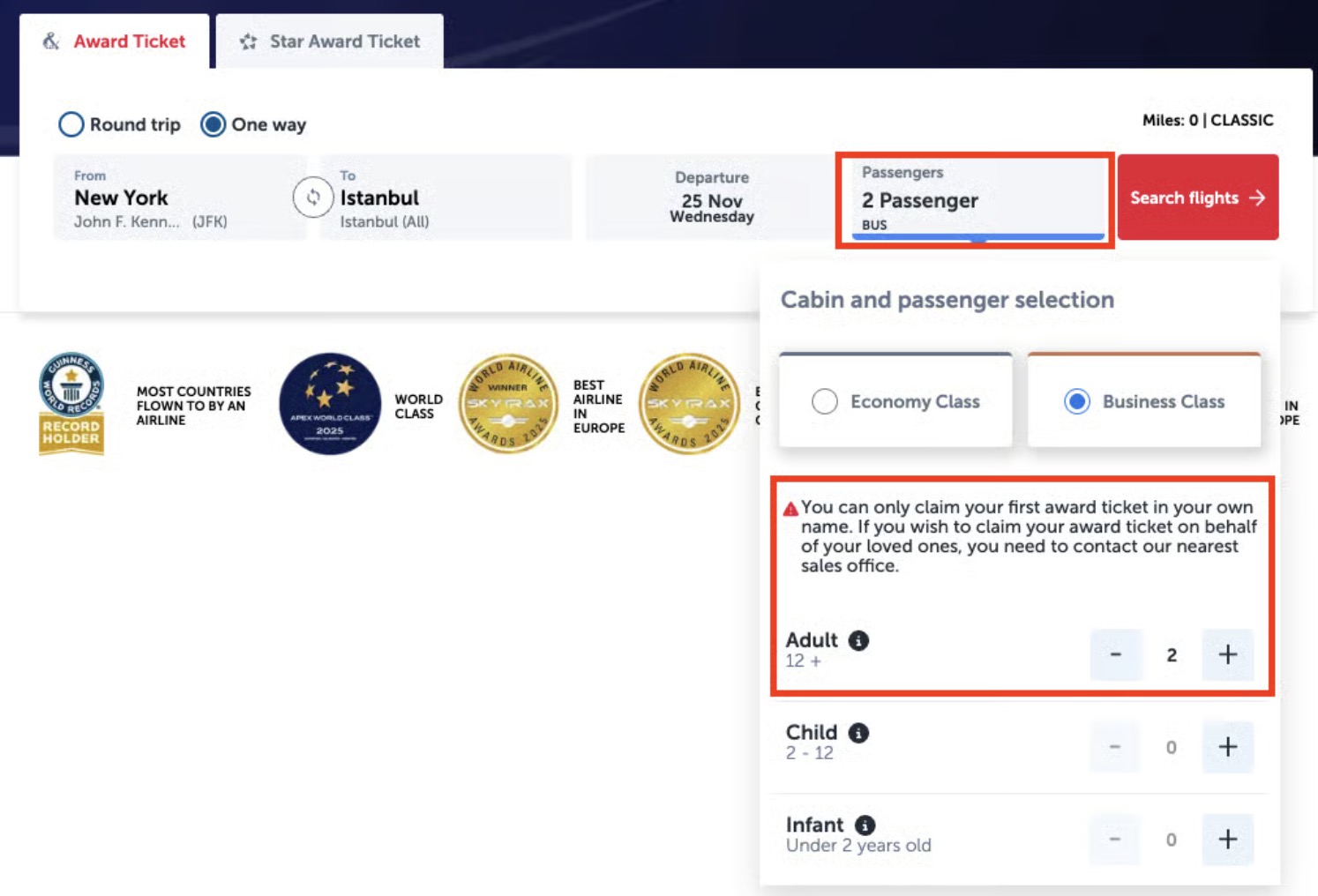 How to Book Award Flights for Other Travelers ... & What You Might Need to Do First 10 Turkish Miles and Smiles